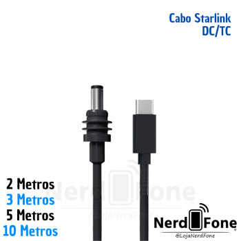 CABO DE FORCA P/ STARLINK DC-TC