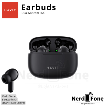 FONE TWS BT 5.3 HAVIT; SMART TOUCH