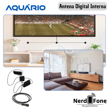 ANTENA INTERNA DIGITAL HDTV Y AQUÁRIO