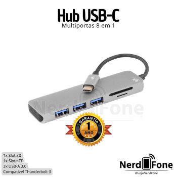 HUB USB-C 5 EM 1 5+