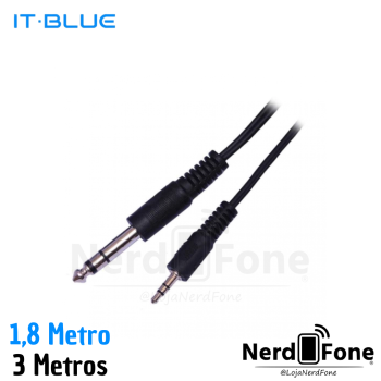 CABO STEREO P10 x P2 IT-BLUE