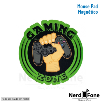 MOUSE PAD DECORATIVO IMA GAMING ZONE 22X22CM RELIZA