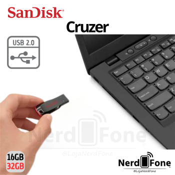 PENDRIVE SANDISK USB-A 2.0; CRUZER