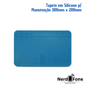 TAPETE MANTA ANTIESTATICA DE SILICONE 30X20CM
