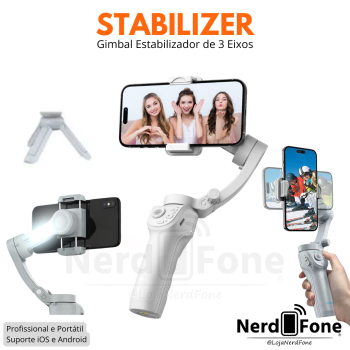 SUPORTE ESTABILIZADOR GIMBAL DE 3 EIXOS PEINING