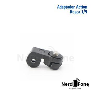 ADAPTADOR ROSCA 1/4 P/ ACTION CAM 90