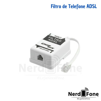 FILTRO DE TELEFONE ADSL RJ11