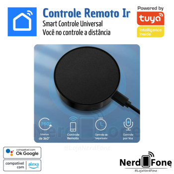 CENTRAL WI-FI DE CONTROLE UNIVERSAL INFRAVERMELHO