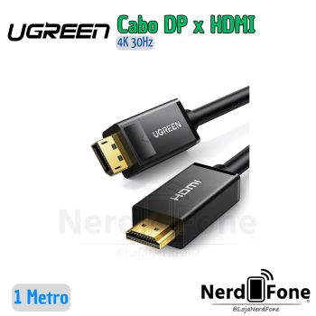 CABO DISPLAYPORT (DP) x HDMI UGREEN