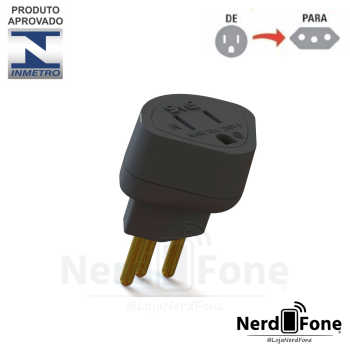 ADAPTADOR P/ TOMADA SMS PADRAO NOVO