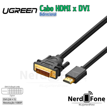 CABO HDMI x DVI-D 24+1 2M UGREEN