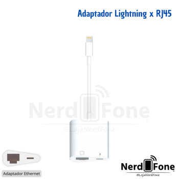 ADAPTADOR ETHERNET LIGHTNING x RJ45