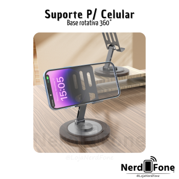 SUPORTE 360 DE CELULAR PARA MESA HREBOS