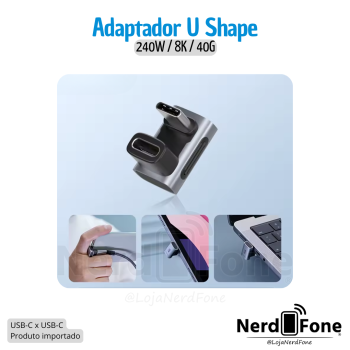 ADAPTADOR U USB-C (F) x USB-C (M) HAGIBIS