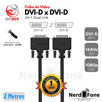 CABO DVI-D 24+1 PCYES; 2METROS
