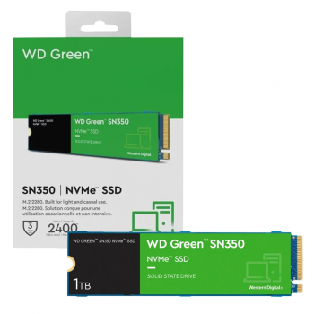 SSD WD GREEN M2 NVME; SN350 1TB