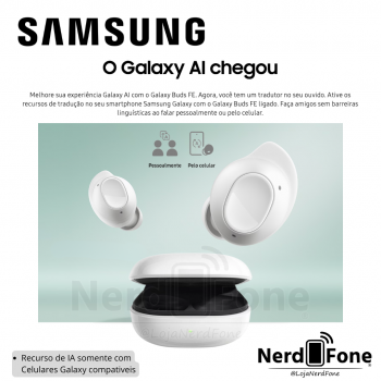 FONE TWS GALAXY BUDS FE SAMSUNG