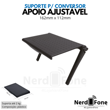 SUPORTE PRATELEIRA MULTIUSO PIX; APOIO 162mm x 112mm