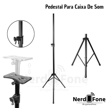 SUPORTE TRIPE PEDESTAL P/ CAIXA DE SOM TONANTE
