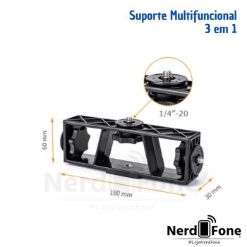 SUPORTE MULTIFUNCIONAL 3 EM 1