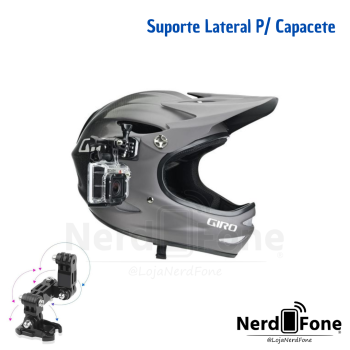 Suporte Lateral Capacete P/ Action Cam