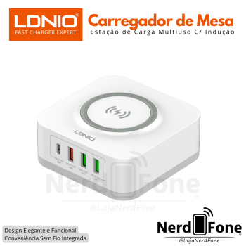 ESTAÇÃO DE CARGA MULTIUSO 32W LDNIO