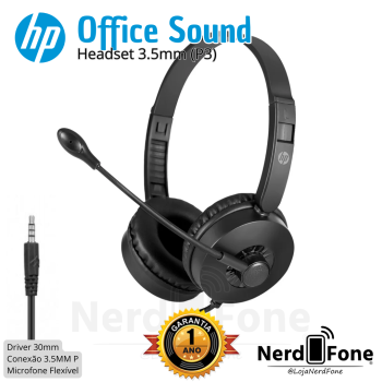 HEADSET OFFICE 3.5MM P2 HP