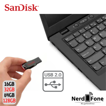 PENDRIVE SANDISK USB-A 2.0; CRUZER