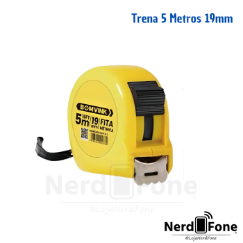 TRENA/FITA MÉTRICA 5M BOMVINK