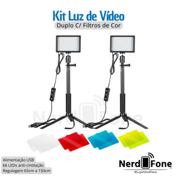KIT LUZ DE VÍDEO NW DUPLO