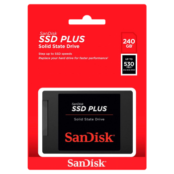 SSD SANDISK PLUS SATA III 2.5“ / 240GB