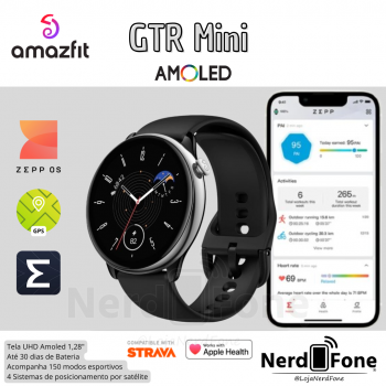 SMARTWATCH XIAOMI AMAZFIT GTR MINI / MIDNIGHT BLACK