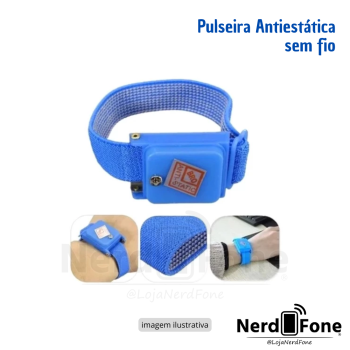 PULSEIRA ANTIESTÁTICA SEM FIO