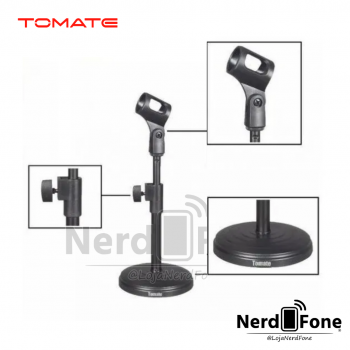 *MINI SUPORTE PARA MICROFONE TOMATE