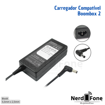 CARREGADOR FONTE P/ BOOMBOX 2