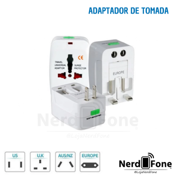 ADAPTADOR DE TOMADA INTERNACIONAL
