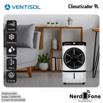 CLIMATIZADOR 9L VENTISOL 220V