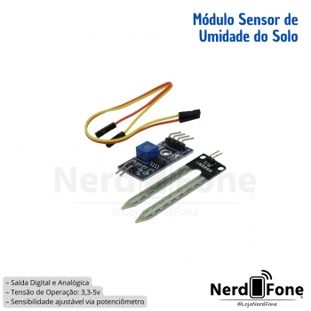 SENSOR DE UMIDADE DO SOLO