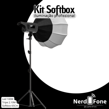 LED SOFTBOX TRICOLOR C/ TRIPE