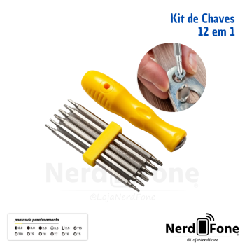KIT CHAVES COM 12 PONTAS