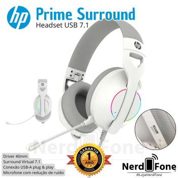 HEADSET PRIME RGB USB-A HP; AUDIO 7.1 9NG16AA