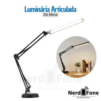 LUMINARIA DE MESA ARTICULADA LED