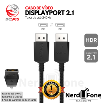CABO DISPLAYPORT (DP) 2.1V PCYES