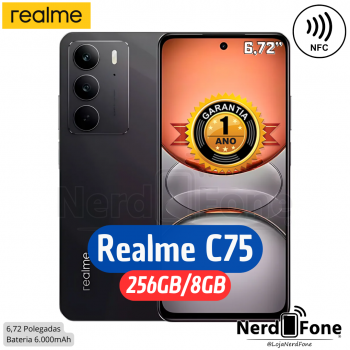 APARELHO REALME C75; 256GB/8GB