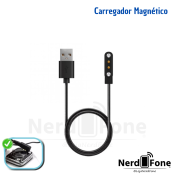 CABO CARREGADOR PARA SMARTWATCH; MODEL W26