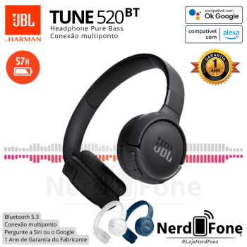 HEADPHONE JBL TUNE 520BT