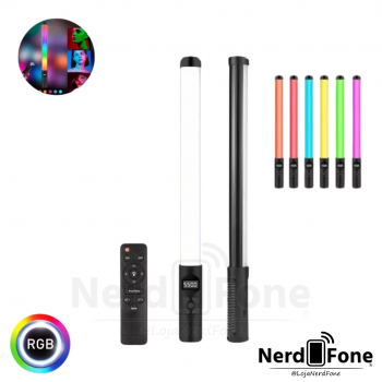 BASTAO DE LED LUZ RGB