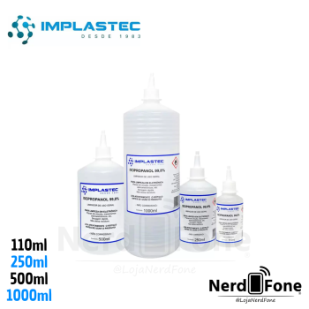 ALCOOL ISOPROPILICO C/BICO APLICADOR; IMPLASTEC