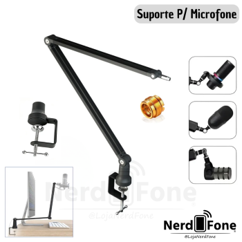 SUPORTE PARA MICROFONE PROFISSIONAL