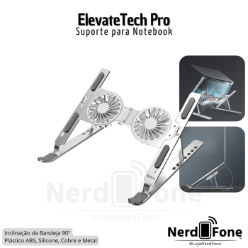 SUPORTE PARA NOTEBOOK HREBOS; ELEVATETECH PRO